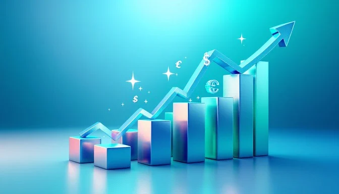 business growth visualized stockcake